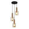 Oświetlenie Italux Sardo PND-5581-3A-BRO+AMB