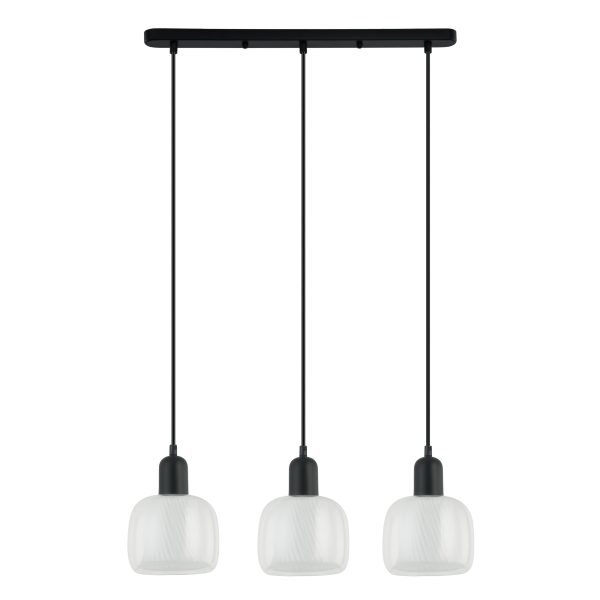 Oświetlenie Italux Lamezia PND-67594-3-BK+CL