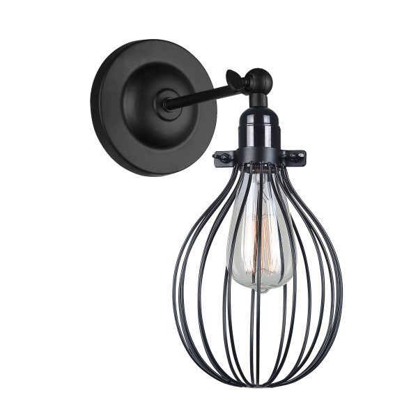Oświetlenie Italux Lesto MBM-2676/1 BK